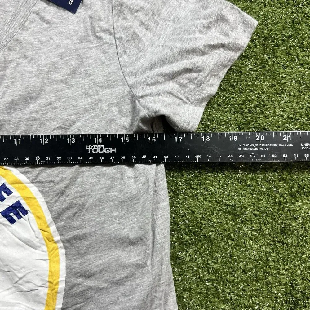 Milwaukee Brewers Women’s Fanatics V-Neck T-Shirt Navy MLB NWT S